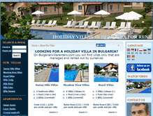 Tablet Screenshot of bulgarianvillarenters.com